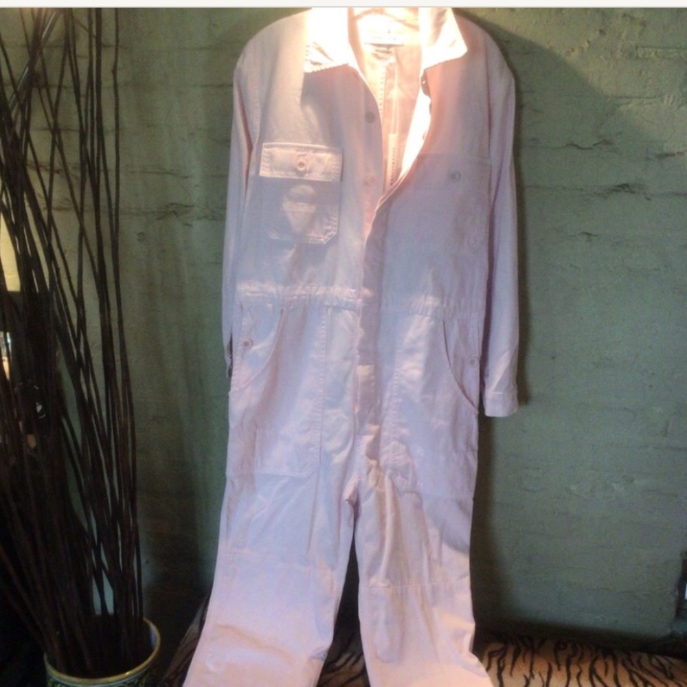 SALE! NEW! Overlover baby pink cotton jumpsuit